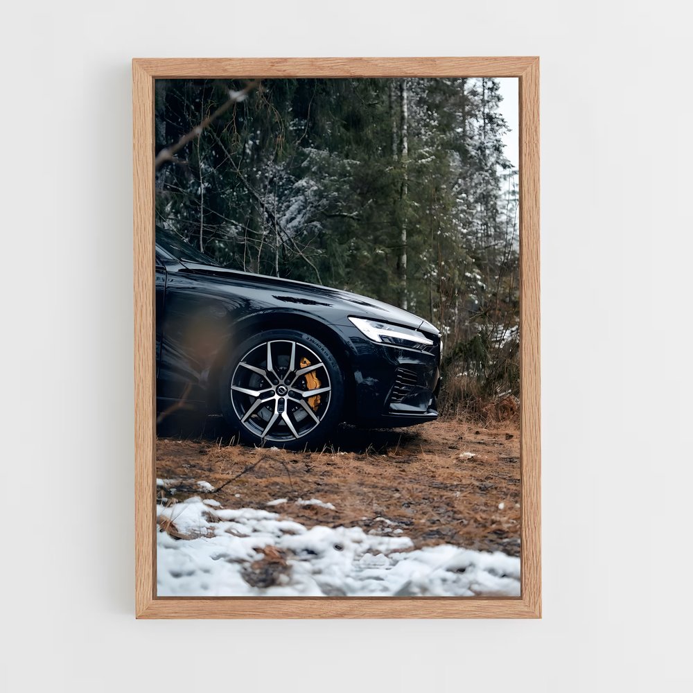 Poster Noire Tempête – affiche Volvo (vue 4)